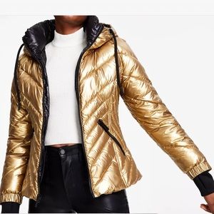 Guess Metallic Puffer Coat